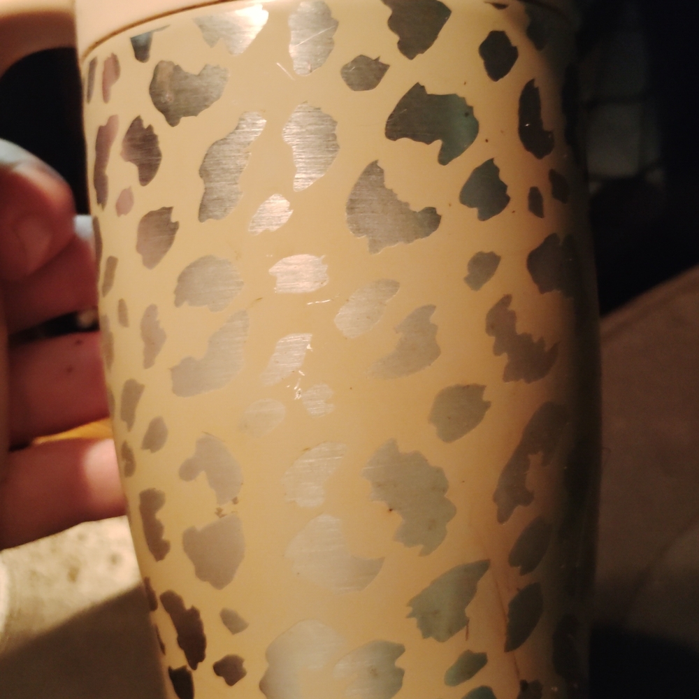 Leopard Print Travel Mug